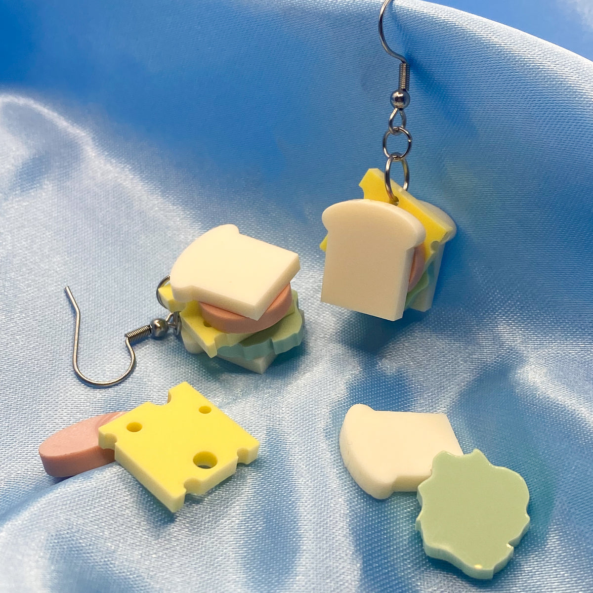 Sandwich Earrings