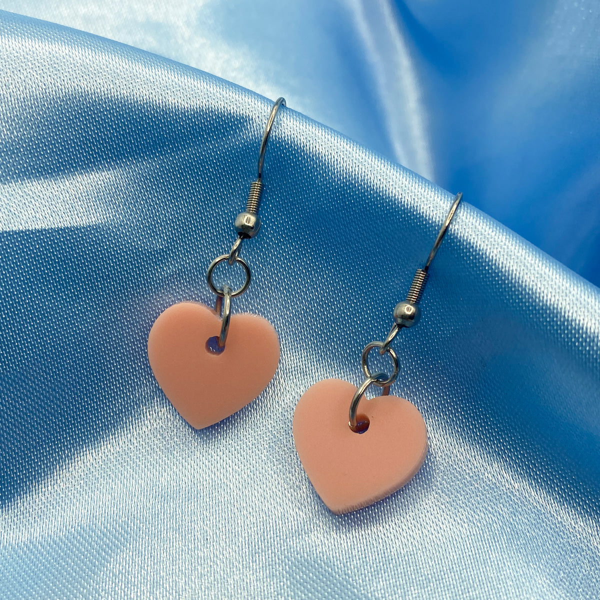 Tiny Heart Earrings