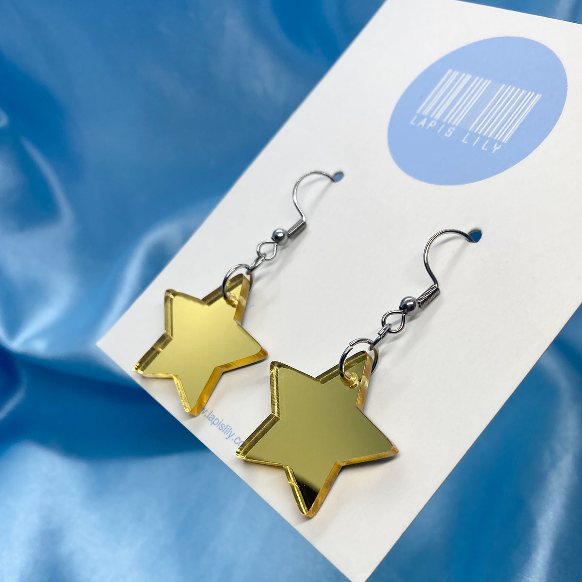 Mirror Star Earrings