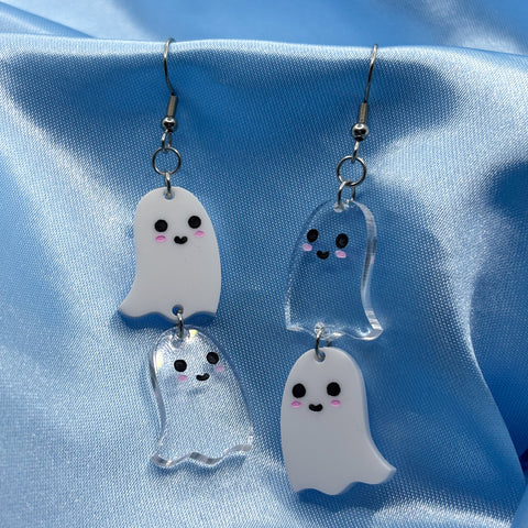 Halloween Friendly Ghost Dangles