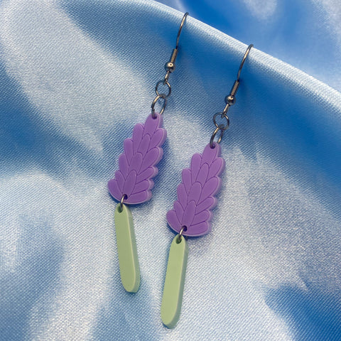 Lavender Earrings