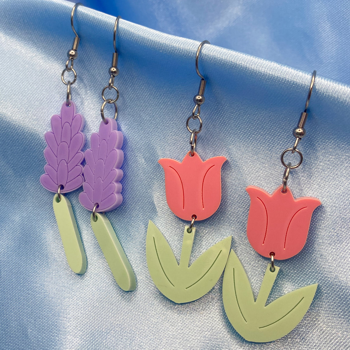 Lavender Earrings