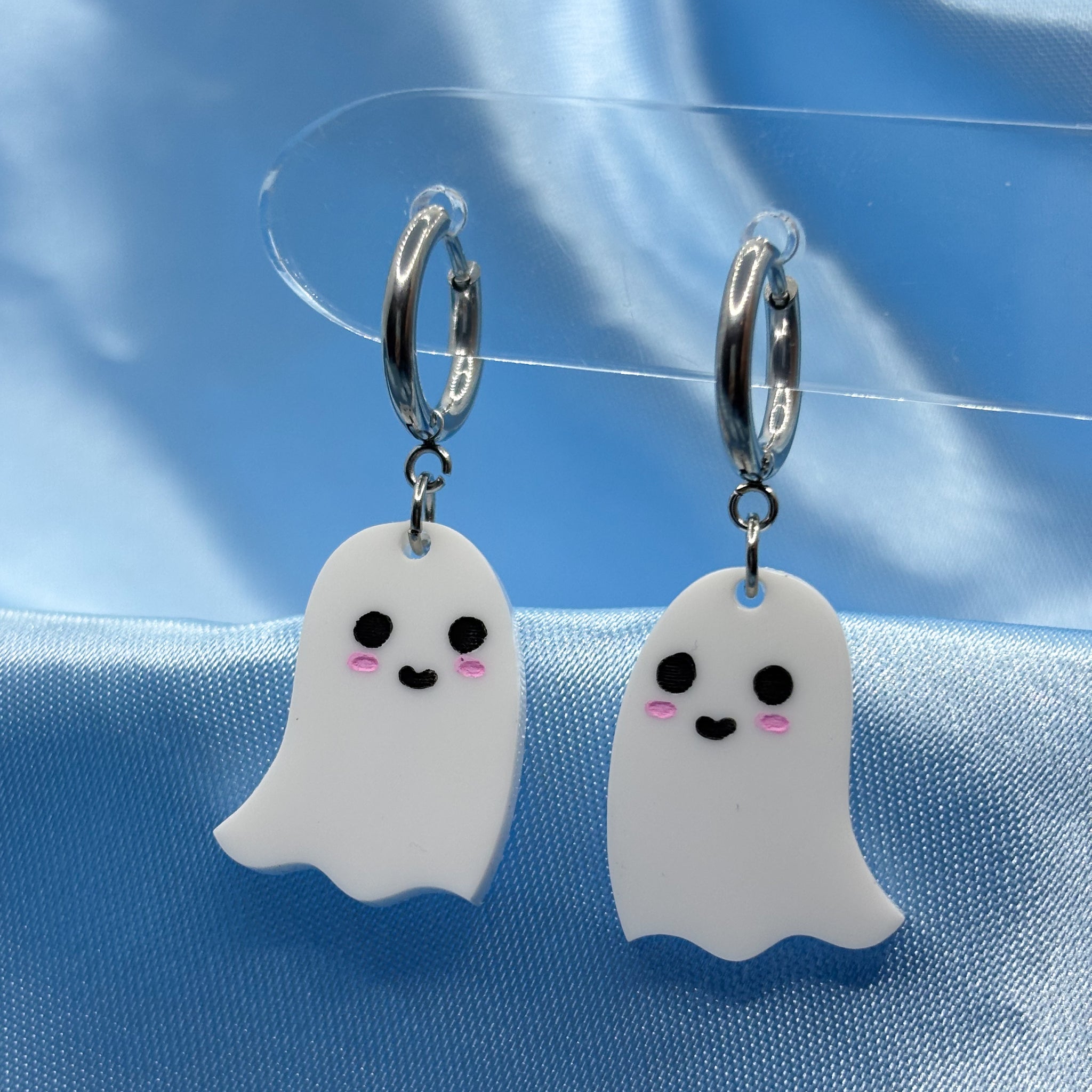 Halloween Friendly Ghost Hoops
