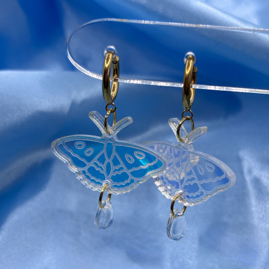 Iridescent Dewdrop Earrings