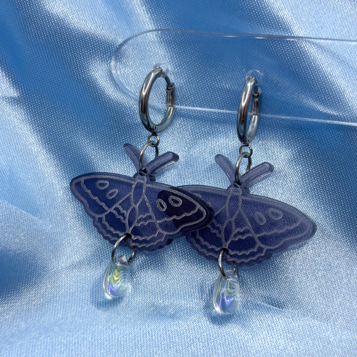 Halloween Dark Dewdrop Earrings