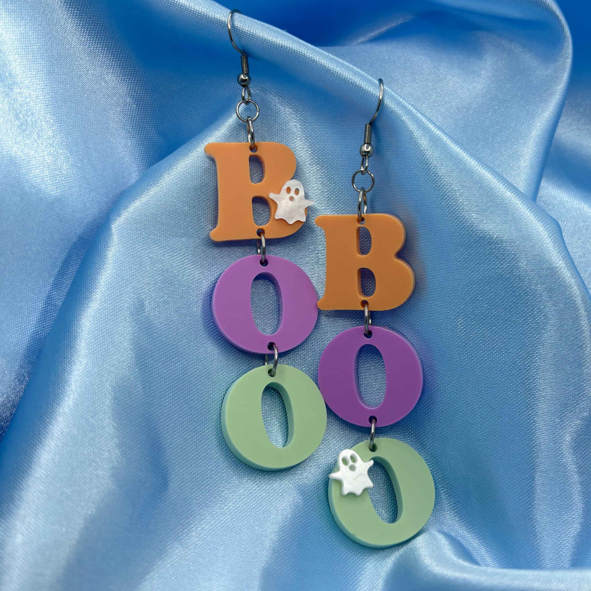 Halloween Boo Earrings