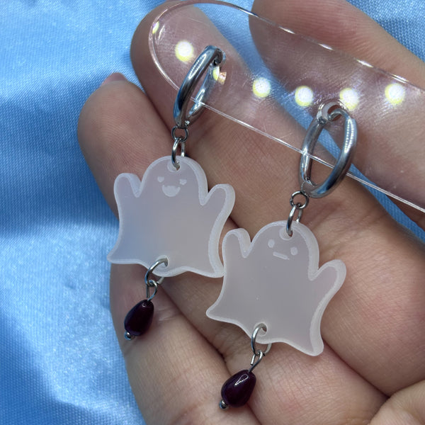 Halloween Vampire Ghost Earrings