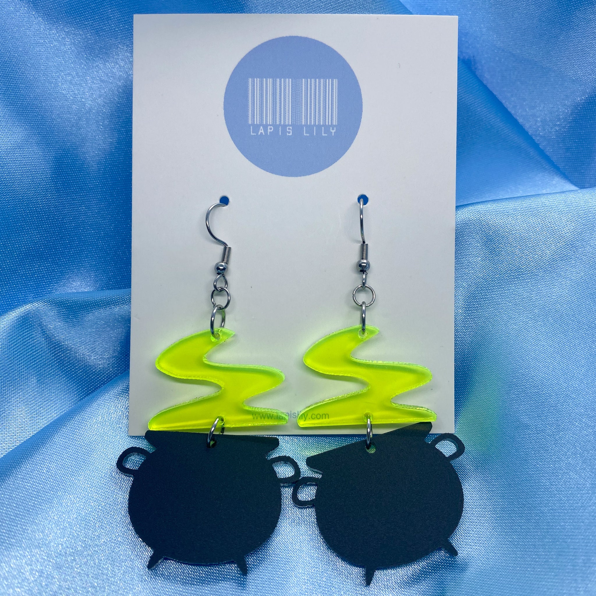 Halloween Cauldron Earrings