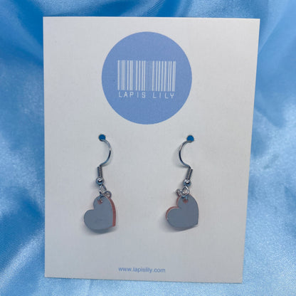 Mirror Heart Earrings