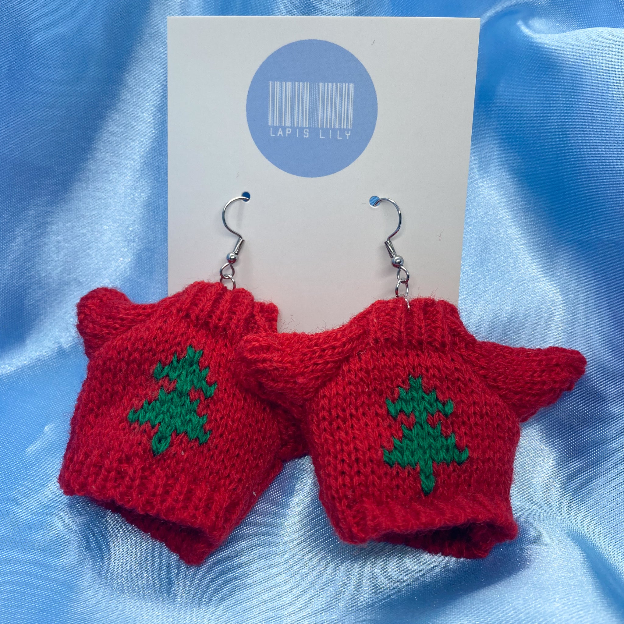 Christmas Knitted Sweater Earrings