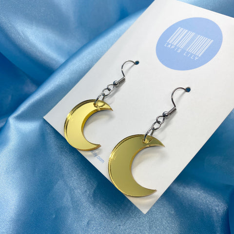 Mirror Moon Earrings
